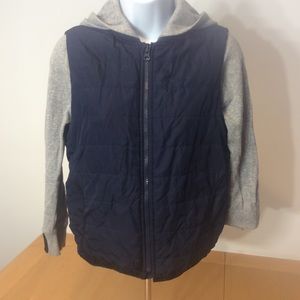 GAP Boys lightweight vest/sweatshirt jacket.